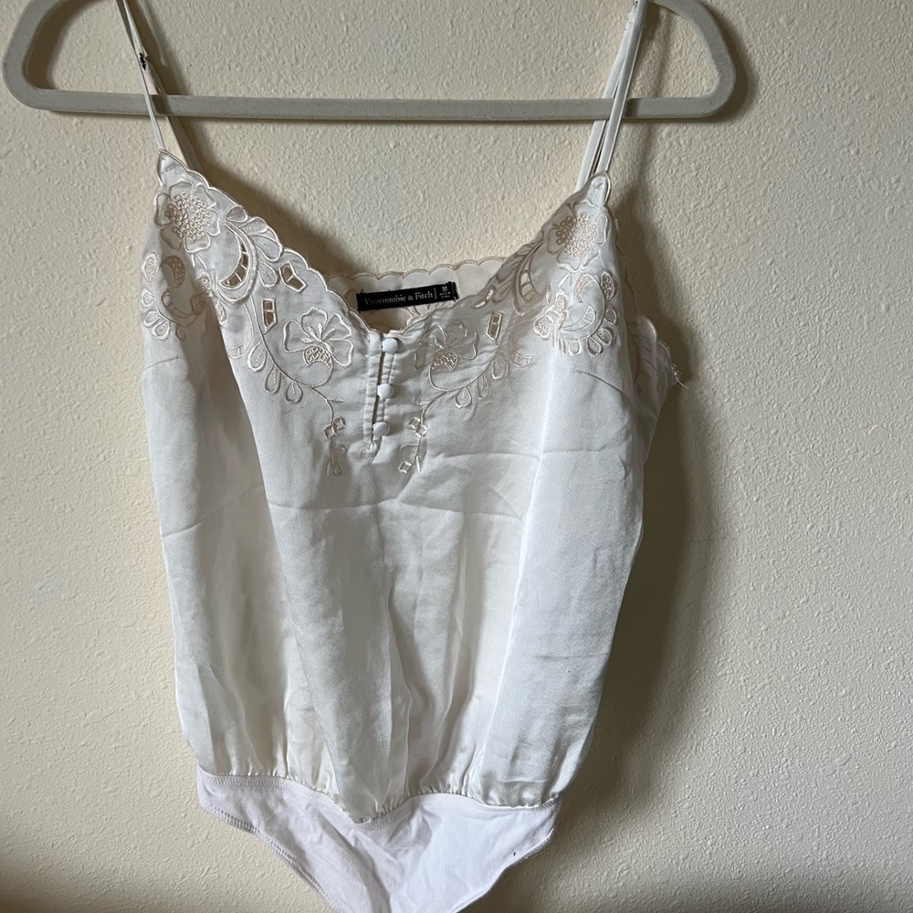 Abercrombie silk body suit